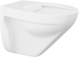Pressalit wall hung toilet, rimless, 540 mm
