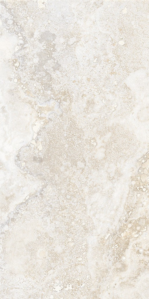 Charleston beige travertine-effect matt porcelain wall and floor tile 300x600mm, main view