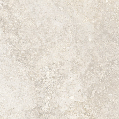 Charleston beige travertine-effect matt porcelain 600x600mm tile, room setting