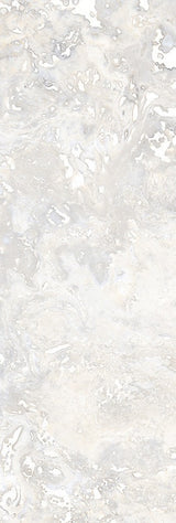 Charleston grey travertine-effect matt porcelain wall and floor tile 100x300mm, main view