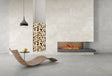 Charleston grey travertine-effect matt porcelain wall and floor tile 600x1200mm, main view