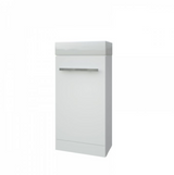 Kartell K-VIT Purity Cloakroom Unit With Basin- White Gloss (FUR280PU-CUBEBAS)