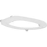 Pressalit Dania toilet seat without cover, white