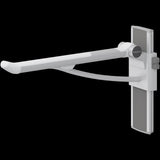 Pressalit PLUS Support Arm, Height Adjustable, Wall-Mounted – White, view 3