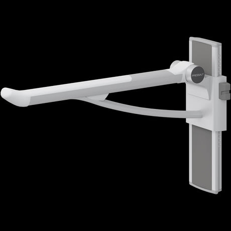 Pressalit PLUS Support Arm, Height Adjustable, Wall-Mounted – White, view 3