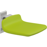 Pressalit PLUS fixed height shower seat – 310 mm, Lime Green
