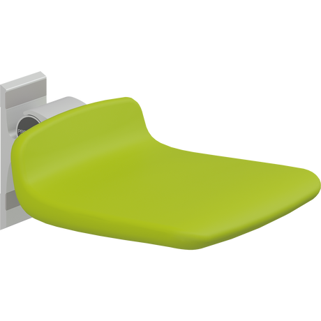 Pressalit PLUS fixed height shower seat – 310 mm, Lime Green