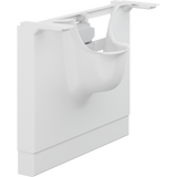 Pressalit MATRIX ANGLE DEEP powered basin unit (right-facing shown)