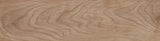 Del Mar walnut wood-effect anti-slip porcelain plank 202x802mm, single plank
