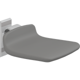Pressalit PLUS fixed height shower seat – 310 mm, Anthracite
