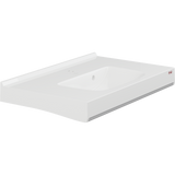 Pressalit MATRIX SQUARE vanity wash basin 900 mm, white