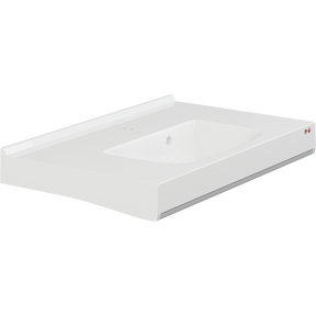 Pressalit MATRIX SQUARE vanity wash basin 900 mm, white