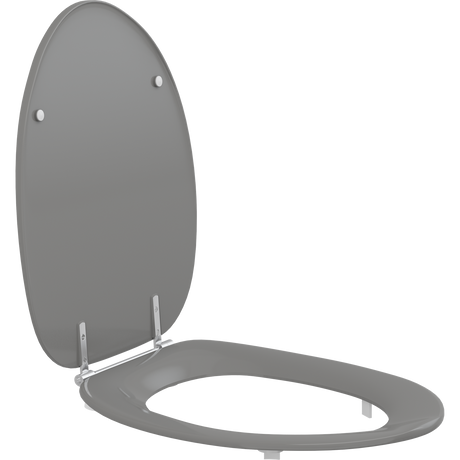 Pressalit Dania toilet seat with cover, anthracite