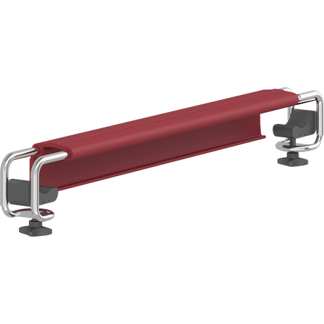 Pressalit PLUS front support – 550–620 mm (Shower Seat 450), Red