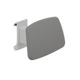 Pressalit PLUS backrest for wall track – Sideways Adjustable, Anthracite