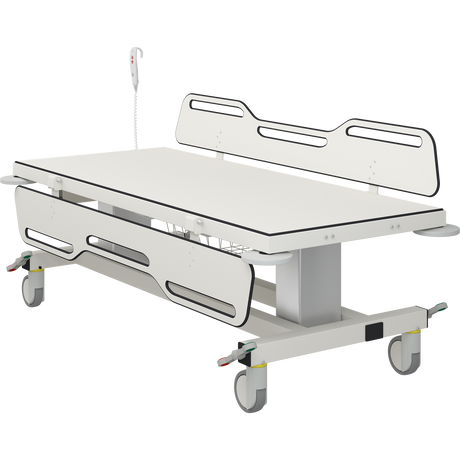 Pressalit MCT 2 change trolley central brake and wheels