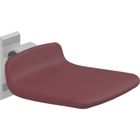 Pressalit PLUS fixed height shower seat – 310 mm, Red
