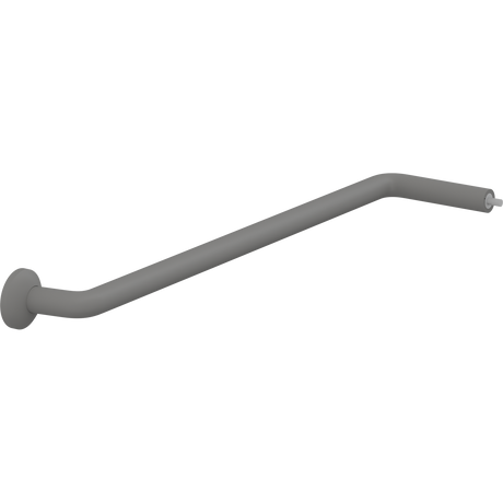Pressalit PLUS angled tube piece 762 x 154 mm