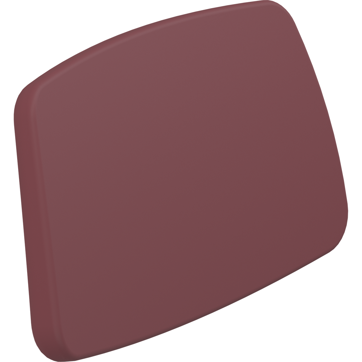Pressalit PLUS fixed height backrest – 385 mm, Red