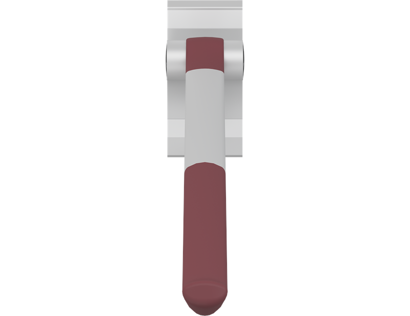 Pressalit PLUS Support Arm With Integrated Counter-Balance, 850mm Red R360085035