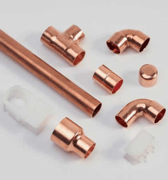 AKW End Feed Copper Fittings, Pipe & Soldering Supplies – Choice of Item, photo 2