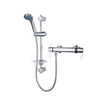 Triton Exe TMV2 Thermostatic Lever Bar Mixer Shower with Riser Rail Kit
