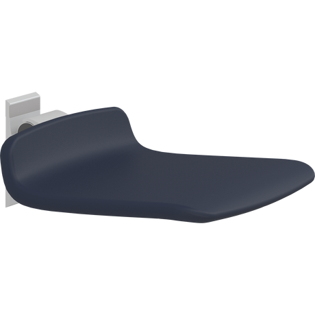 Pressalit PLUS fixed height shower seat – 450 mm, Dark Blue