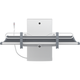 Pressalit SCT 3000 shower change table with safety rails and neck support