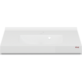 Pressalit MATRIX SQUARE vanity wash basin in a care bathroom