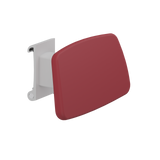 Pressalit PLUS backrest for wall track – Sideways Adjustable, Red