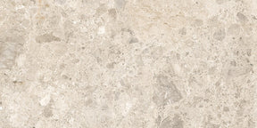 Fairhope Beige Mix stone effect matt porcelain wall and floor tile 300x600mm