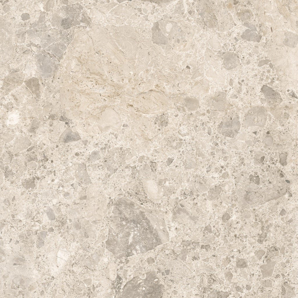 Fairhope Beige Mix stone effect matt porcelain wall and floor tile 600x600mm – image 2
