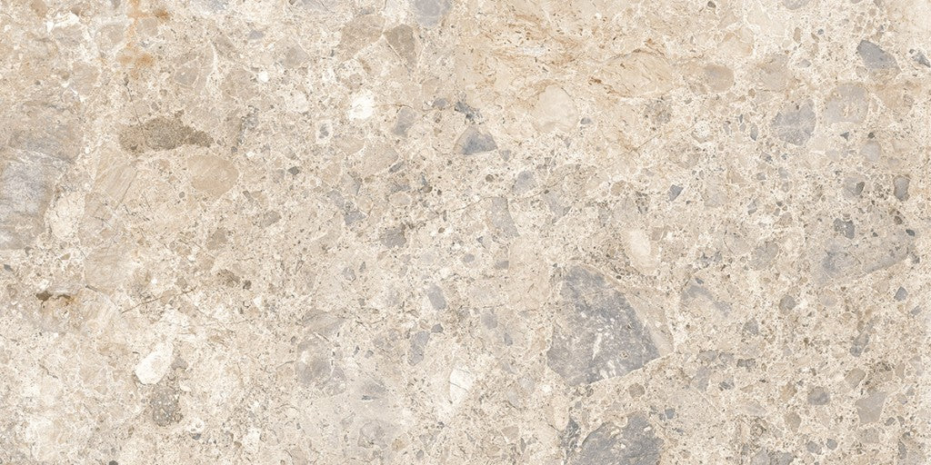 Fairhope Multicolour Mix stone effect matt porcelain wall and floor tile 300x600mm – image 2