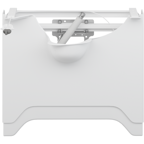 Pressalit MATRIX ANGLE DEEP basin unit in use