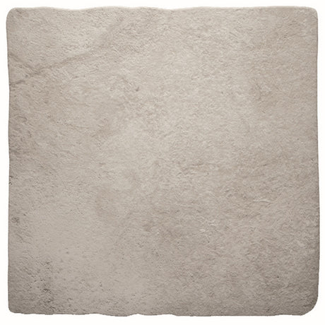 Florence pale grey flagstone-effect matt porcelain tile 300x300mm, single tile