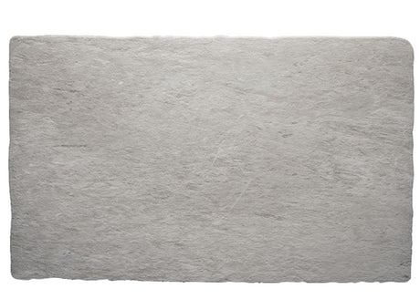 Florence pale grey flagstone-effect tile 500x500mm, surface detail