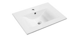 Kartell K-VIT City 500mm Floor Standing Unit With Ceramic Basin - Storm Grey Gloss (FUR706CI-FUR063PU)