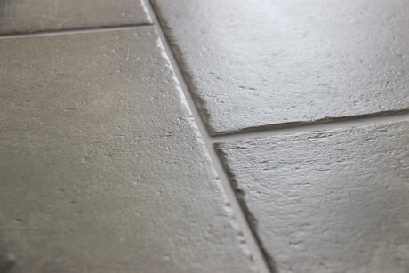Galveston grey cement effect 600x900mm tile detail