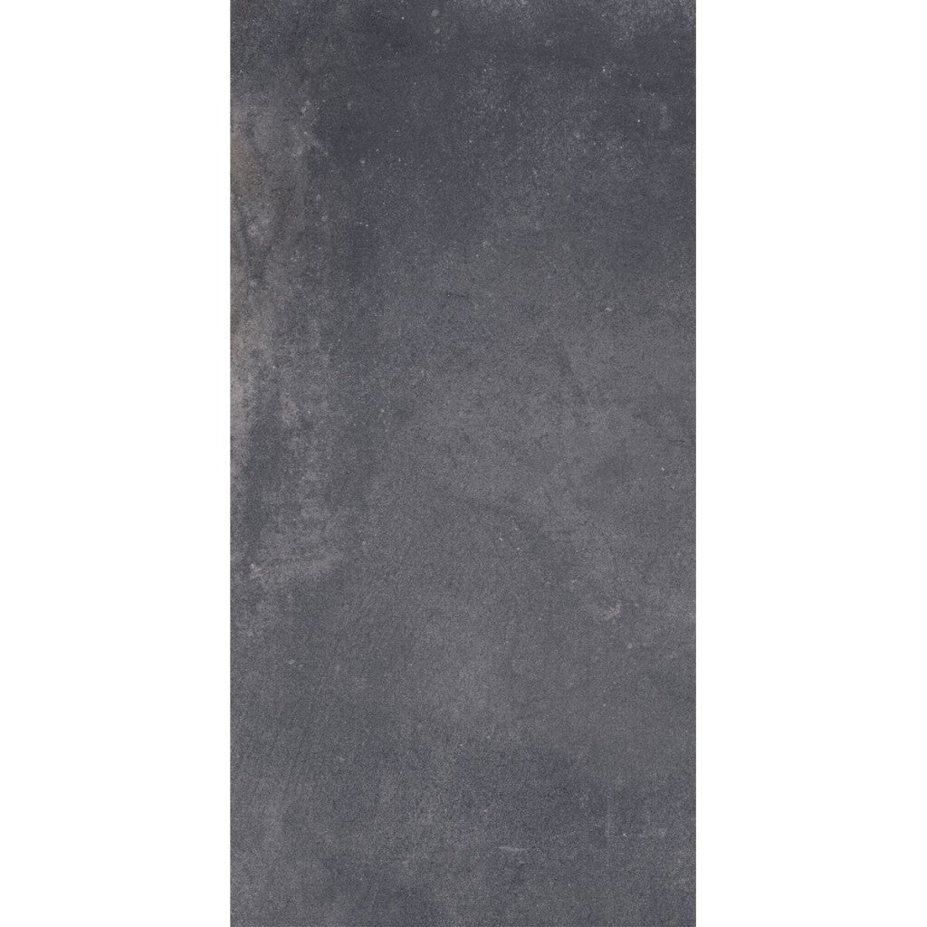 Gulfport Dark Grey Concrete Effect Matt Porcelain Wall & Floor Tile 600x1200mm