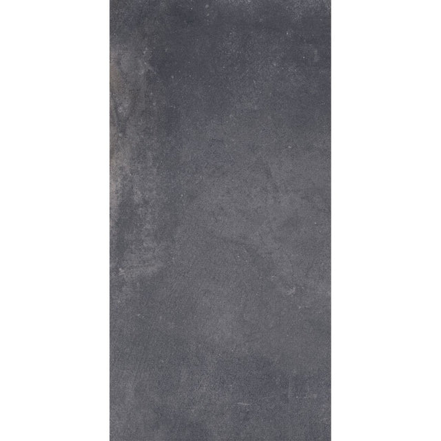 Gulfport Dark Grey Concrete Effect Matt Porcelain Wall & Floor Tile 600x1200mm