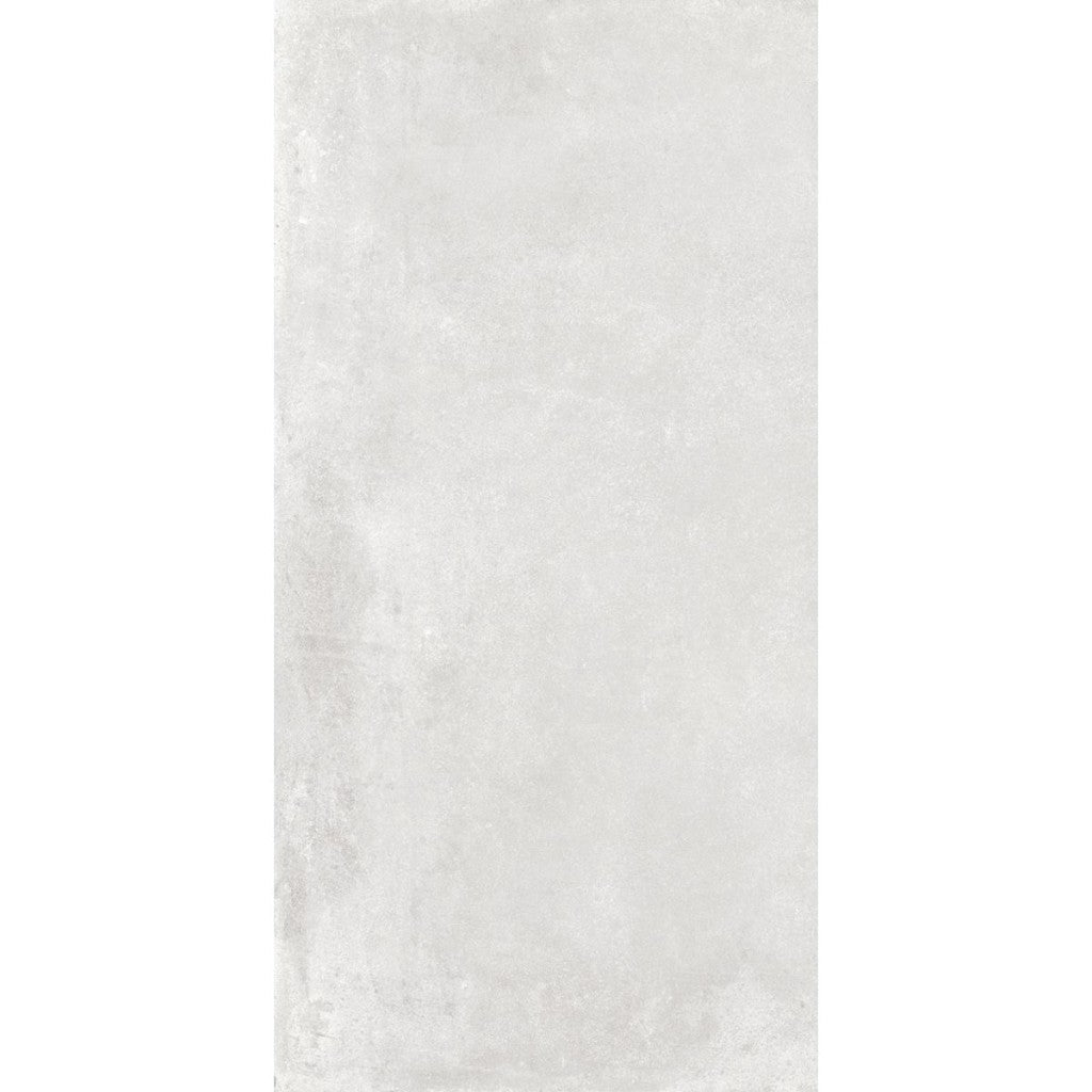 Gulfport Ice White Concrete Effect Matt Porcelain Wall & Floor Tile 600x1200mm