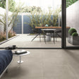 Gulfport Light Grey Concrete Effect Matt Porcelain Wall & Floor Tile 600x600mm