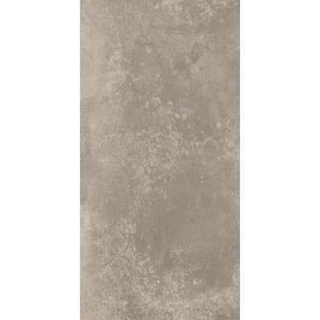 Gulfport Taupe Grey Concrete Effect Matt Porcelain Wall & Floor Tile 600x1200mm