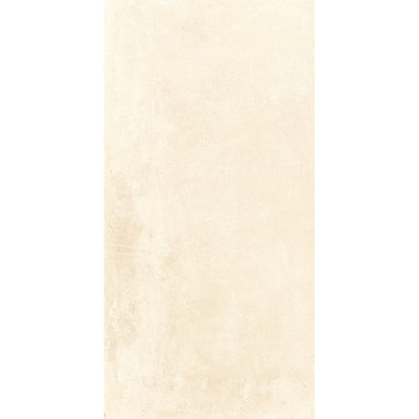 Gulfport Warm Beige Concrete Effect Matt Porcelain Wall & Floor Tile 600x1200mm