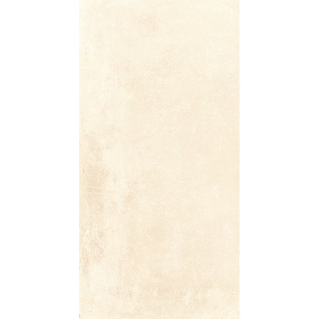 Gulfport Warm Beige Concrete Effect Matt Porcelain Wall & Floor Tile 600x1200mm