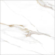 Hatteras Calacatta Gold marble effect polished porcelain wall and floor tile 600x600mm