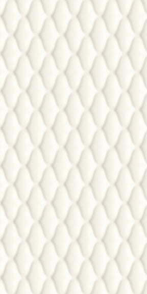 Hilton Head White Skin relief matt ceramic decor wall tile 300x600mm