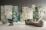 Hyannis Areca Palm two-panel mural layout