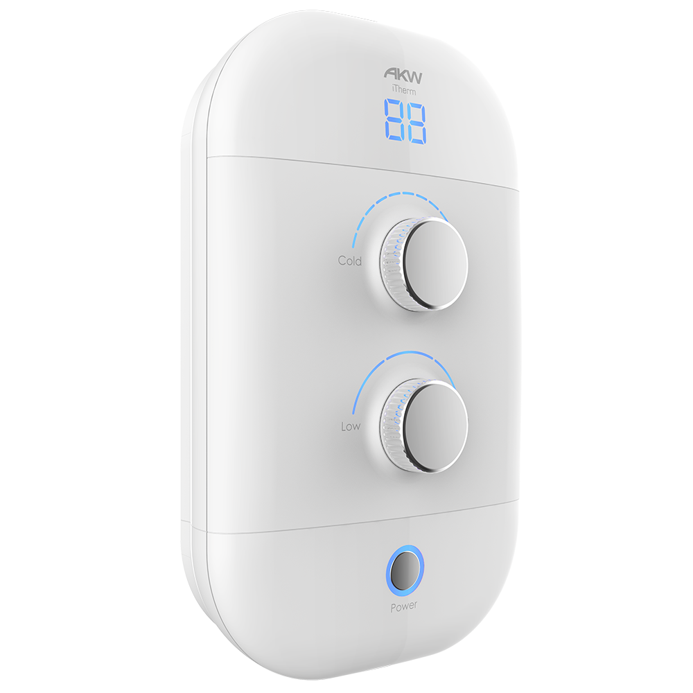 AKW iTherm Thermostatic Electric Shower with Chrome Kit – Choice of 8.5kW or 9.5kW, photo 2