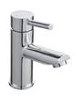 Kartell K-VIT Aztec mono basin mixer tap with click waste in chrome (OFTAP01)